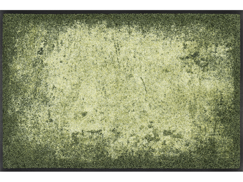 Grønn gulvmatte-foto
