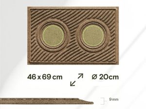 Alternative view of Waterhog skålmatte