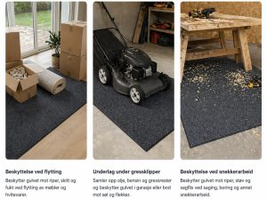 Brukte matter underlag - foto