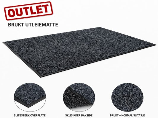 Outlet gulvmatte - foto